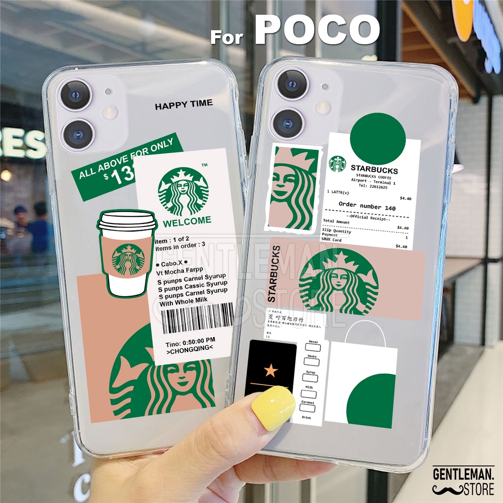 CASE CLEAR PRINT POCO M3 M3 PRO 5G X3 GT X3 NFC X3 PRO