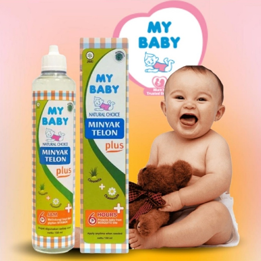 My Baby Minyak Telon Plus 150ml Minyak Telon 150ml Anti Nyamuk