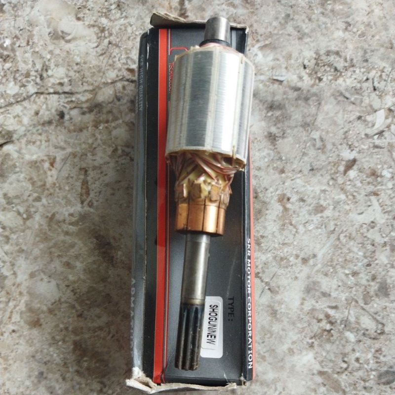 Rotor angker dinamo stater Shogun new