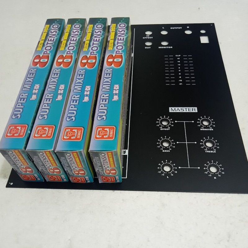 super mixer 8 pot type SC 034 dan panel atas