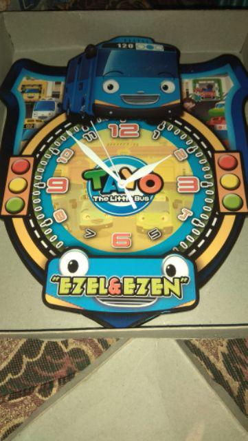 Jam Dinding Anak Karakter Tayo