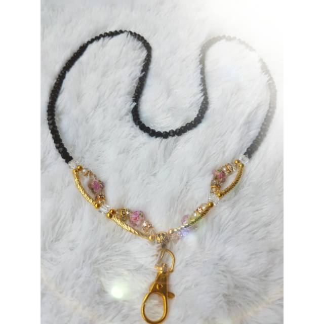 

Gold plated idcard holder /kalung nametag /lanyard