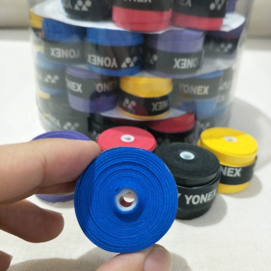 GRIP RAKET BADMINTON YONEX WARNA WARNI POLOS
