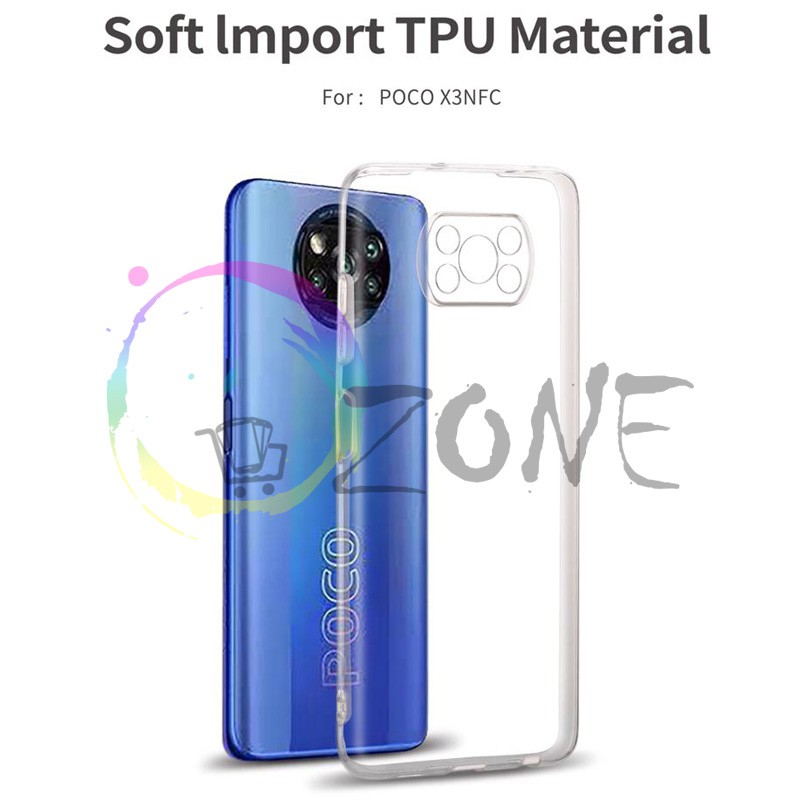 SOFTCASE TRANSPARAN XIAOMI POCOPHONE POCO X3 - X3 NFC CLEAR SOFT CASE