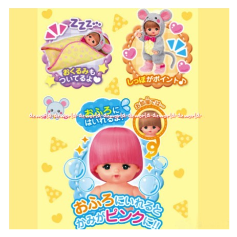 Mellchan Sweater Mainan Boneka Mell Chan Dengan Jacket Dingin Jaket Tebal Melcan Melchan Dolls