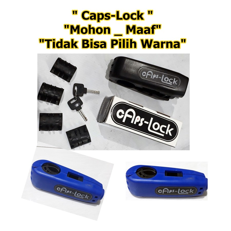 Grip Lock Griplock Kunci Gembok Pengaman Anti Maling Stang Motor