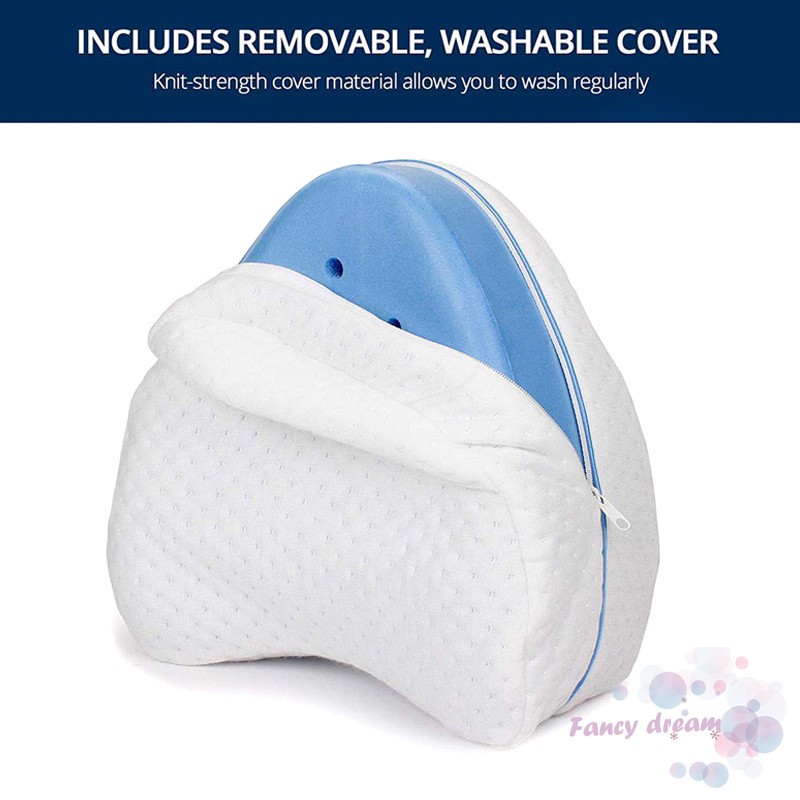 Fd Memory Foam Knee Pillow For Side Sleepers Pain Relief Leg