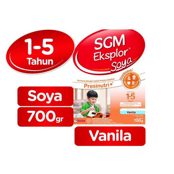 SGM EKSPLOR SOYA 3 VANILLA 700GR
