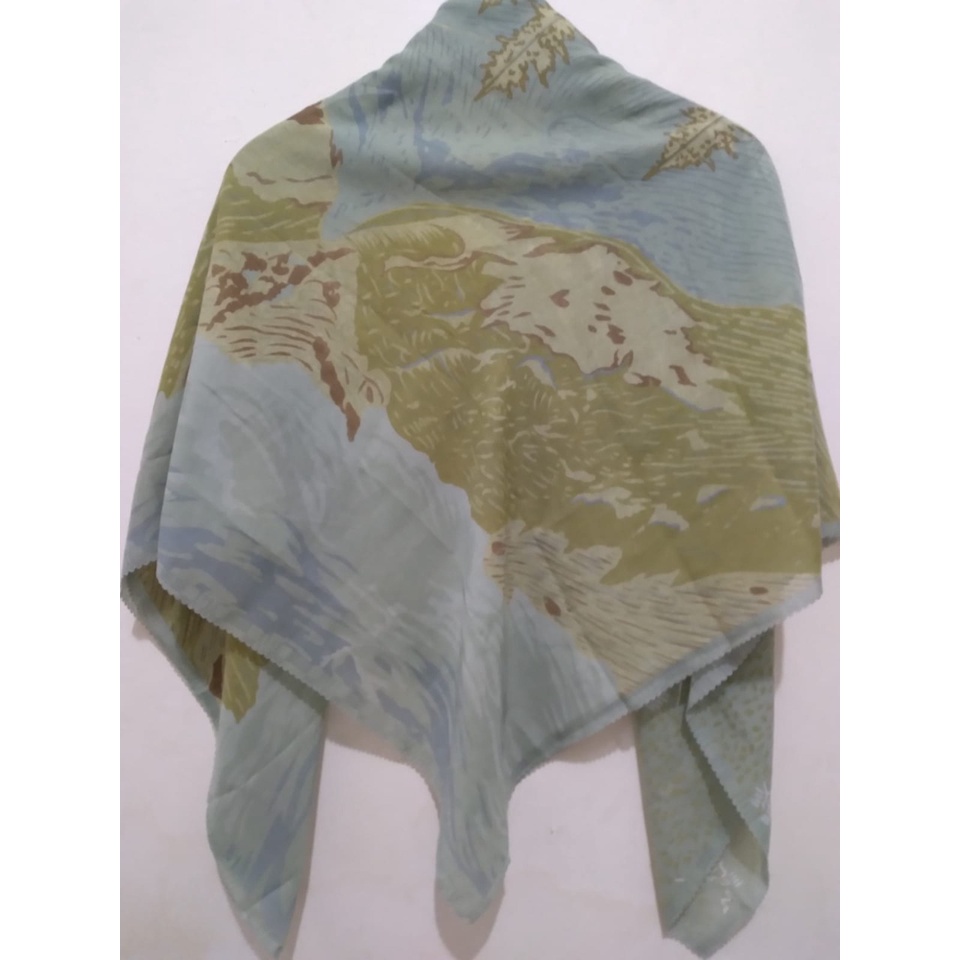 [ Promo COD ] Jilbab Motif, Kerudung Voal Motif Premium , Jilbab Segiempat Art , Hijab Square Diskon-B028
