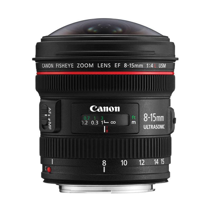 Canon Lensa EF 8-15mm f/4 Fish Eye