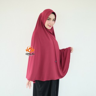  HIJAB ZAINA BERGO SYARI JUMBO PET ANTEM BAHAN JERSEY BY 