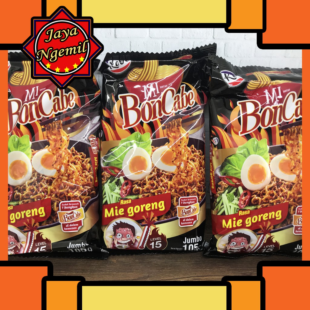 

Mie Pedas Goreng / Mi Bon Cabe - Level 15 - Ukuran JUMBO 105 Gr.