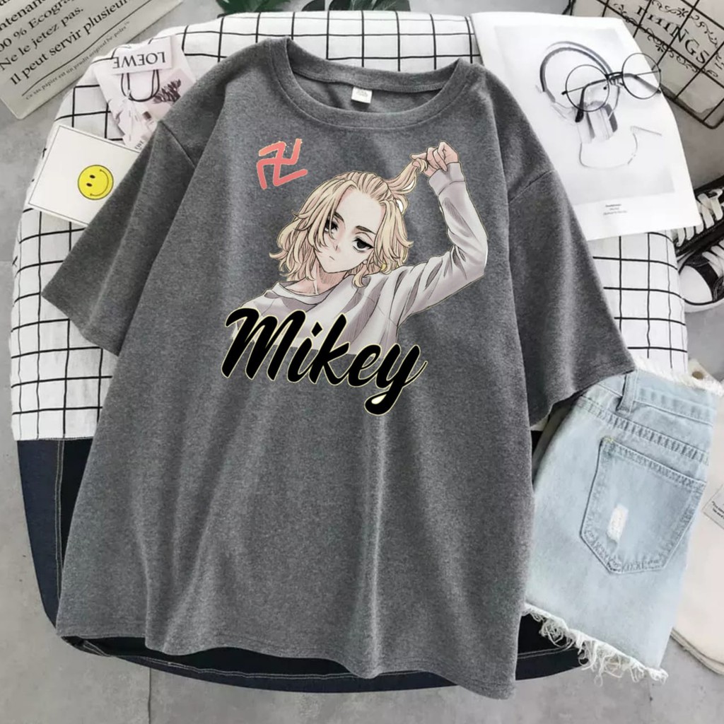 Kaos Anime Tokyo Revengers Mikey Dan Draken Murah Anak Chifuyu Metsuya Sano Manjiro Smiley