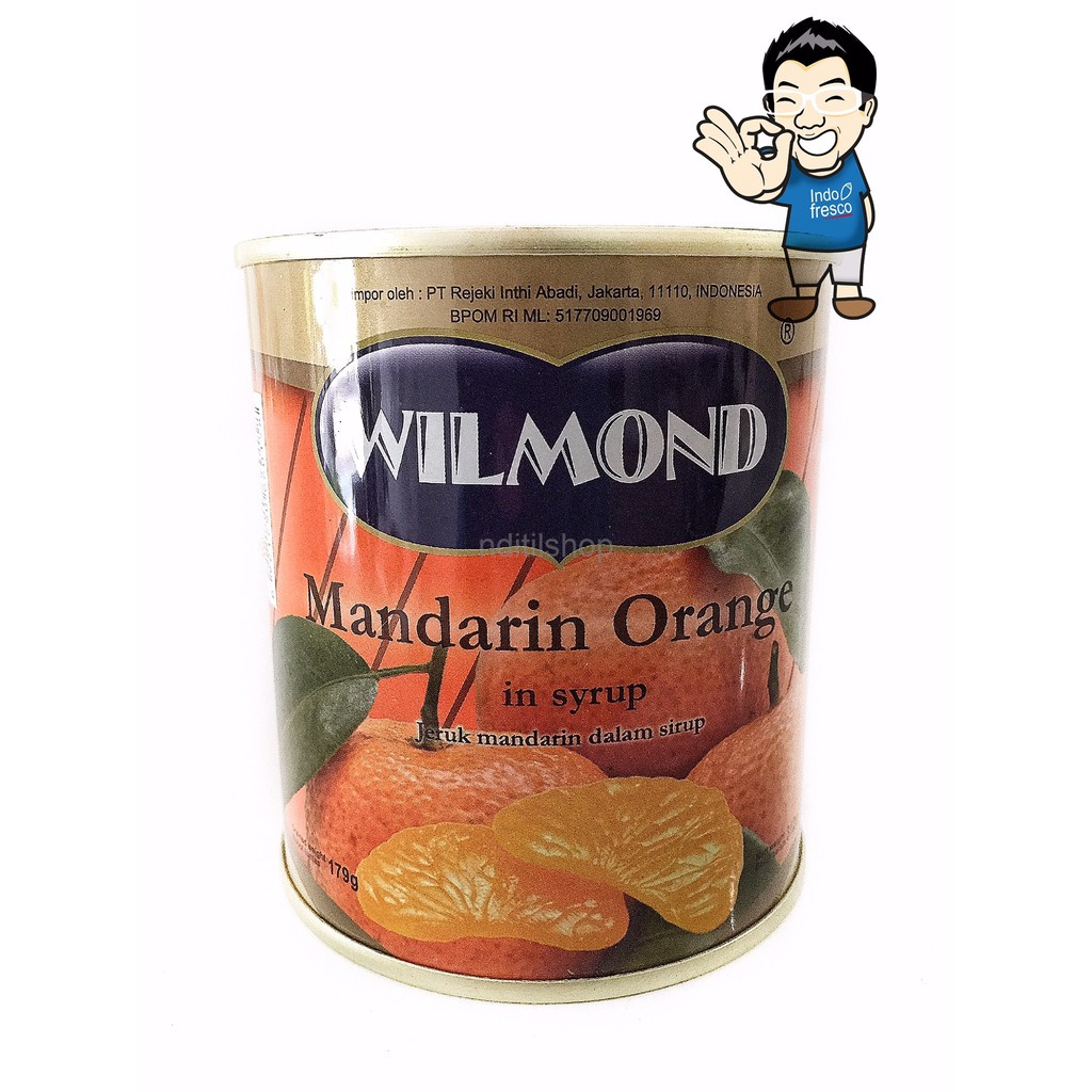 

Wilmond Mandarin Orange In Syrup Canned- Buah Jeruk Mandarin Kaleng - Mandarin Orange