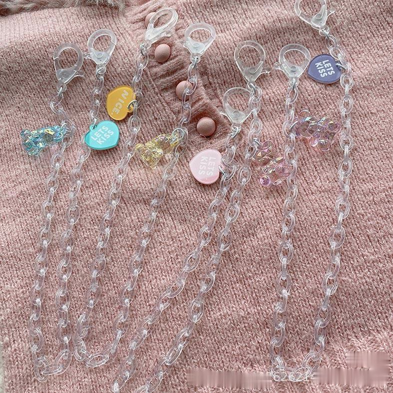 Bear Mask Chain Lanyard