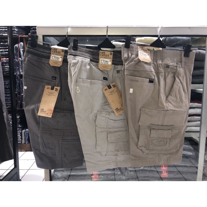 Celana Cargo karet Rip Lee Conti Pendek