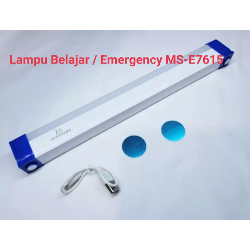 Lampu T5 Emergency 15w MS-E7615 Lampu belajar MITSUYAMA