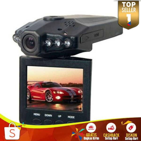 Car Recorder 6 IR LED 2.5 Inch TFT Color LCD HD Car DVR Camera Multifungsi Pemutar Video Dlm Mobil