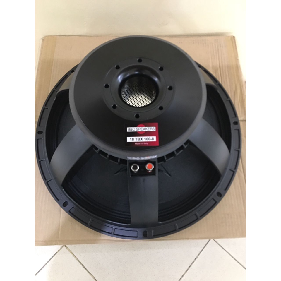 (PETI KAYU) speaker 18 inch B&amp;C TBX 100 / TBX100 / 18TBX100 import original china