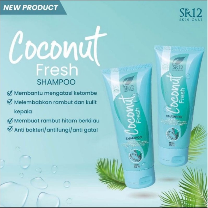 COCONUT FRESH SHAMPOO SR12 / SHAMPOO KELAPA ANTI DUNDRAF