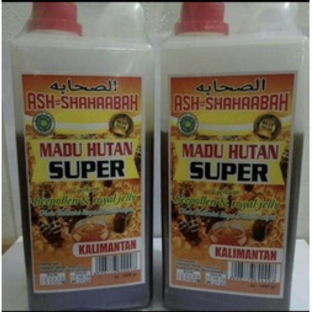 

Madu Hutan Kalimantan Ash Shahaabah 1 kg Diperkaya Bee Pollen Royal Jelly