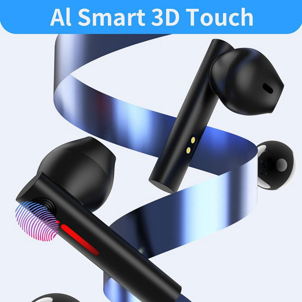 Headset Bluetooth T13 Touch Control HIFI Sound Quantity Wireless Earbuds With Mic