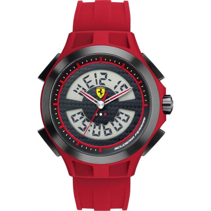 Jam tangan Scuderia Ferrari Lap Time 0830019 Original