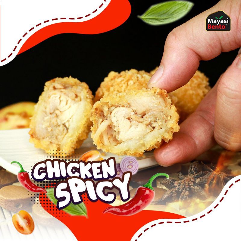 

Chicken spicy mayasi bento di Bandung