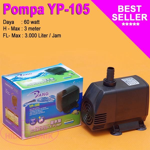 Pompa Kolam / Aquarium Power Head Yp-105