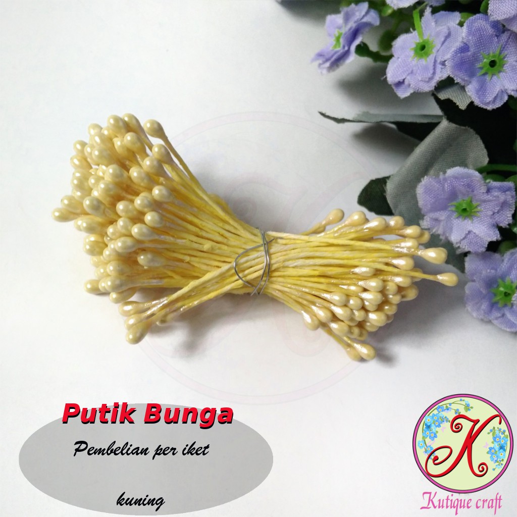 Putik / Sari Bunga (Bahan Kerajinan)