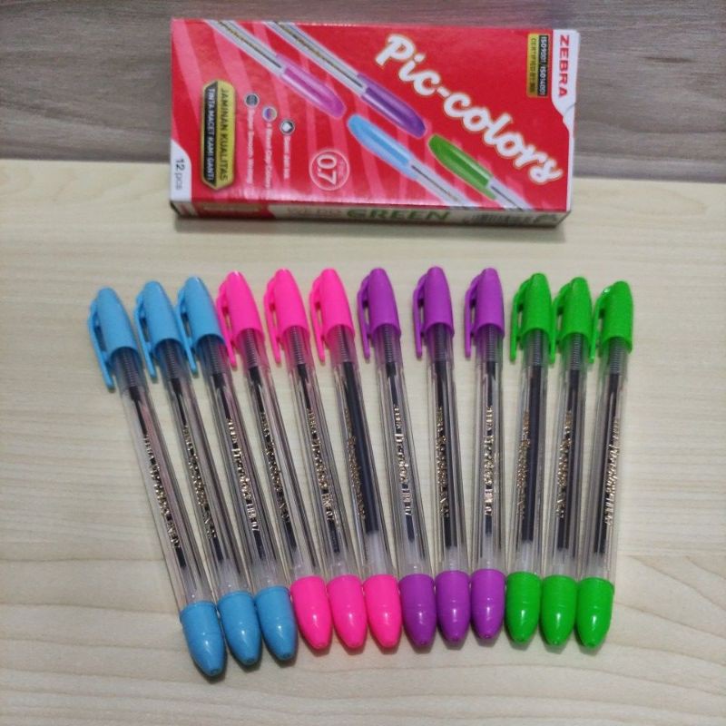 

Ballpoint piccolors zebra
