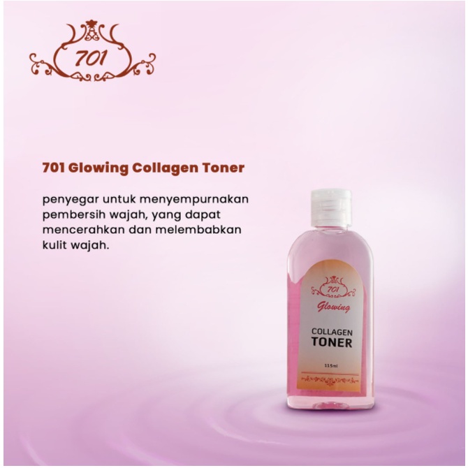 Collagen Toner Whitening Membantu Mencerahkan Wajah - 701 Original Bpom