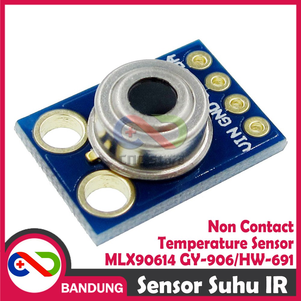 SENSOR SUHU IR NON CONTACT MLX90614 GY-906 HW-691 CONTACTLESS TEMPERATURE SENSOR MODULE