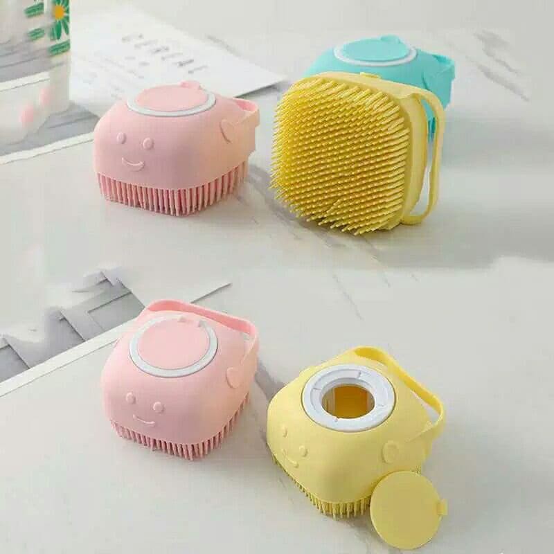 ASK Spons Mandi / Sikat Badan Silikon Sikat Badan Mandi Silikon Bubble Bath Shower Brush Silicone