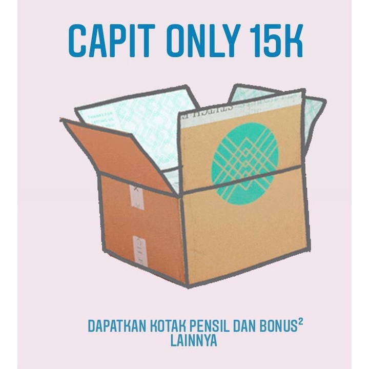 

CAPIT BERHADIAH KOTAK PENSIL, DOMPET COIN, TAS KOSMETIK DAN LAINNYA (PASTI UNTUNG)