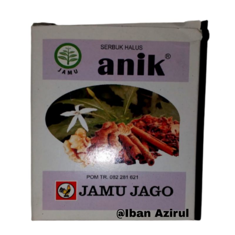 

JAMU ANIK - CAP JAGO
