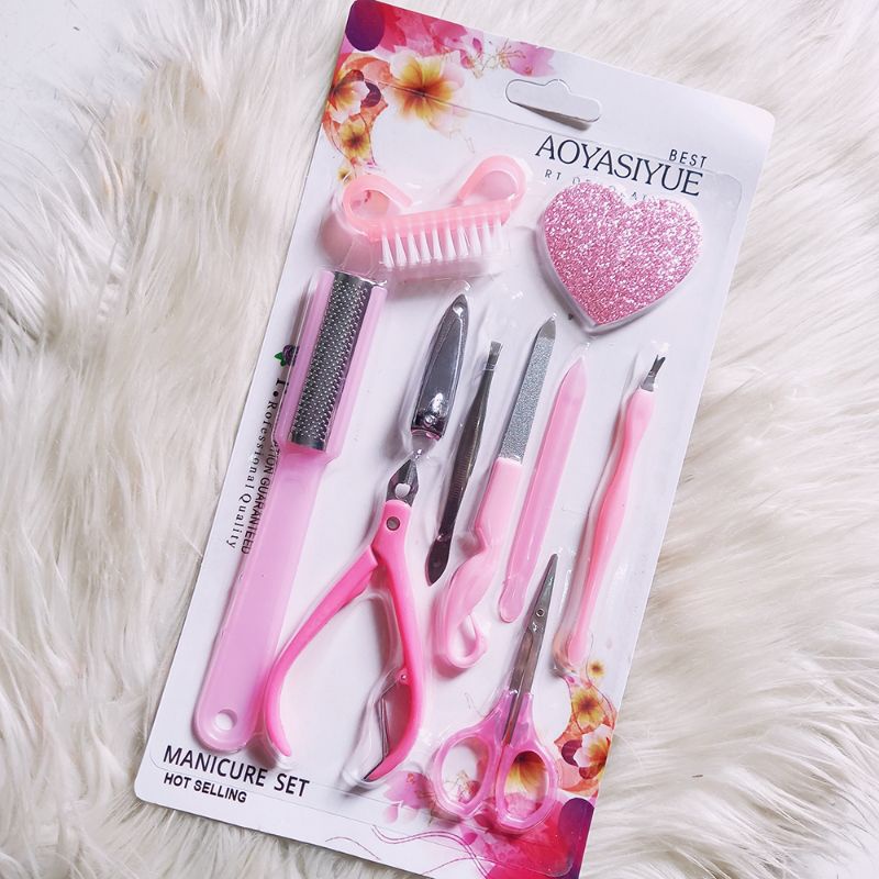 PROMO!!!MENICURE SET HOT SELLING 10 IN 1 PS-02