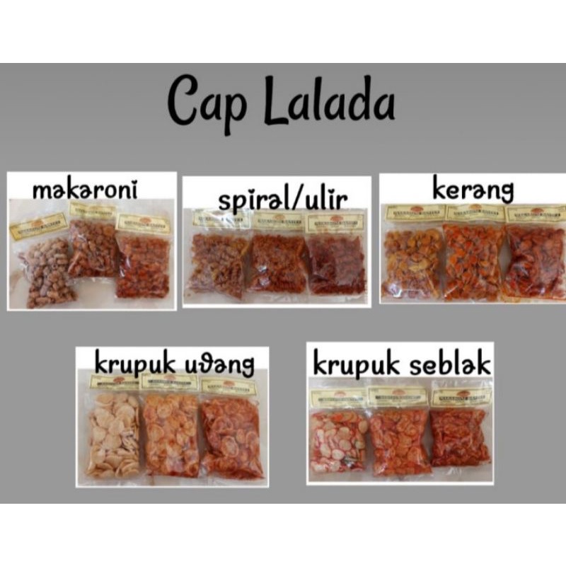 

Makaroni Bantet, Basreng, Kerupuk Udang, DLL Lalada