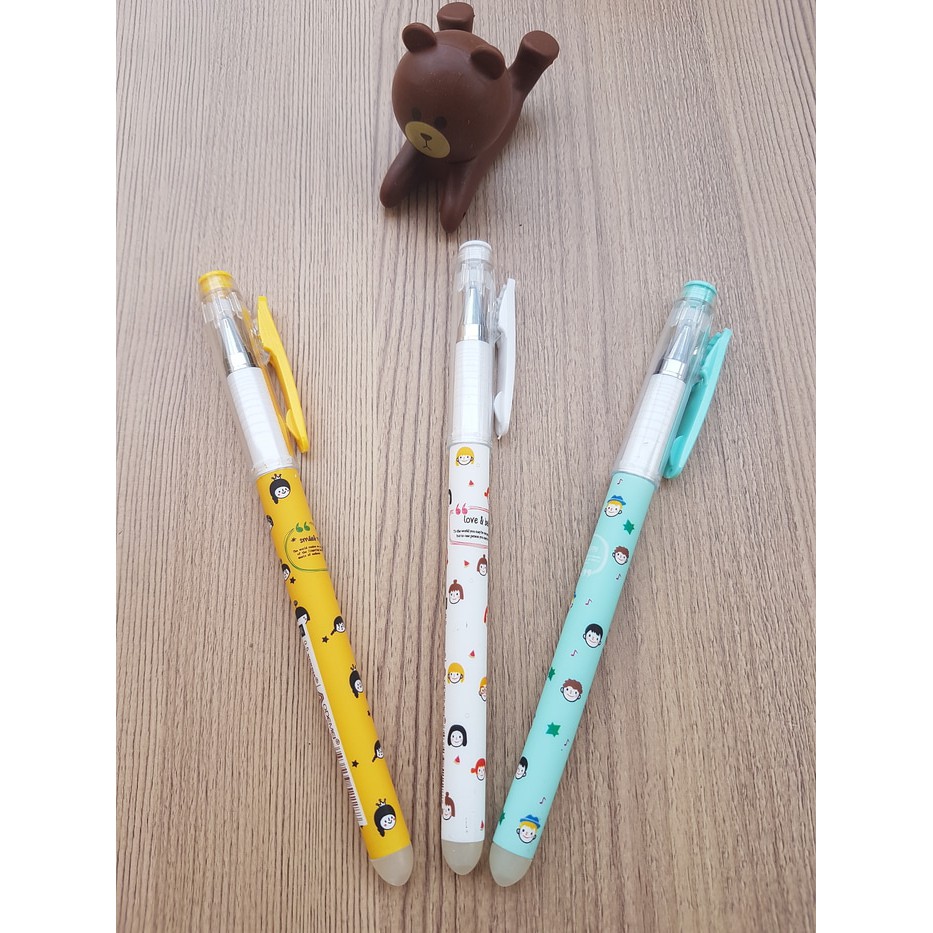 

PRODUK TERLARIS Pulpen Gel Bisa Dihapus Cute Girl n Boy 0.5mm TERBARU