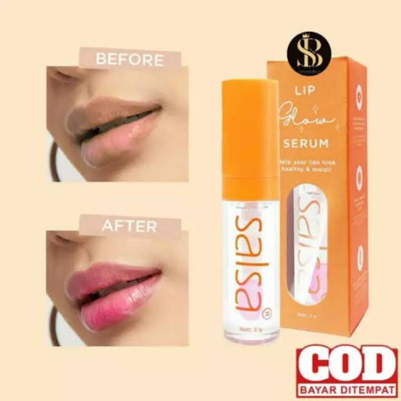 SALSA LIP GLOW SERUM ORIGINAL PEMERAH BIBIR ALAMI