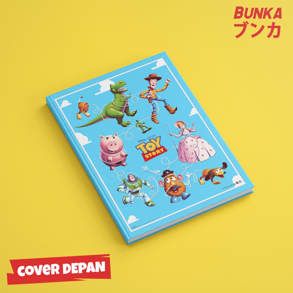 

Notebook Hardcover Toy Story 4A Ukuran A5 Buku Tulis Catatan Note Agenda Planner Jurnal Notebook Gift Couple