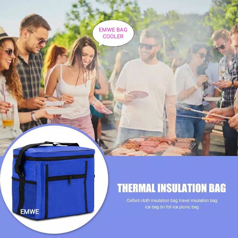 Cooler Bag Thermal tas selempang kurir delivery Mini go food makanan tahan panas dingin gojek online