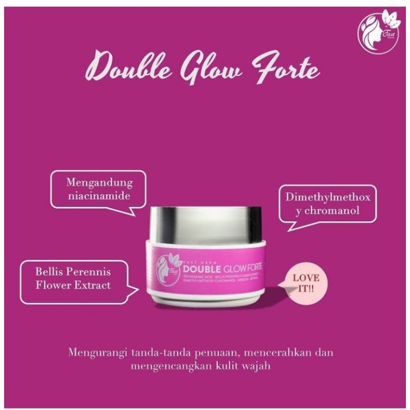 Krim Malam Double Glow Forte