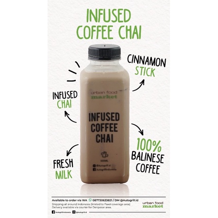 

Infused Coffee Chai (500ml)