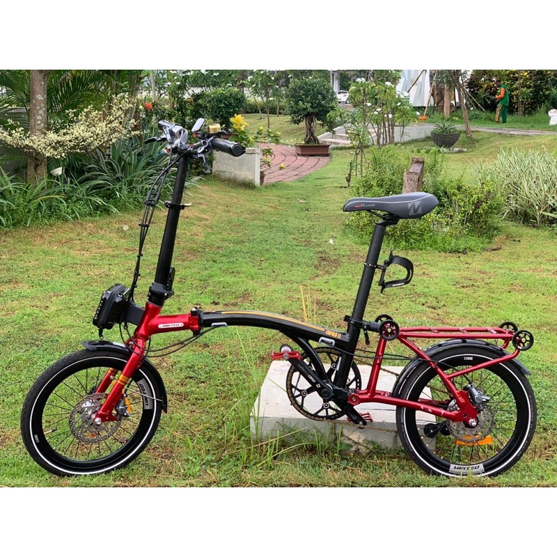 Sepeda lipat seli united trifold 11 s gold edition # 219