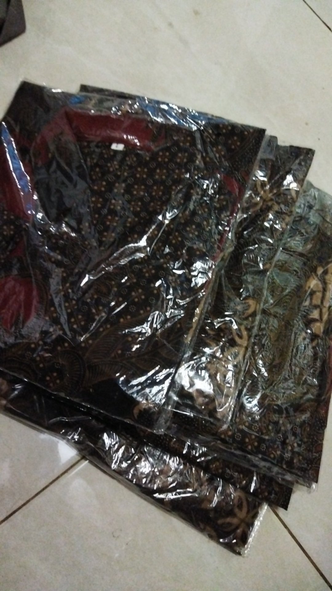 Baju Batik Pria Slimfit Big Size M L Xl Xxl Atasan Kemeja Batik Lengan Panjang