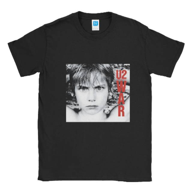 Baju Kaos Band U2 War Album Cover