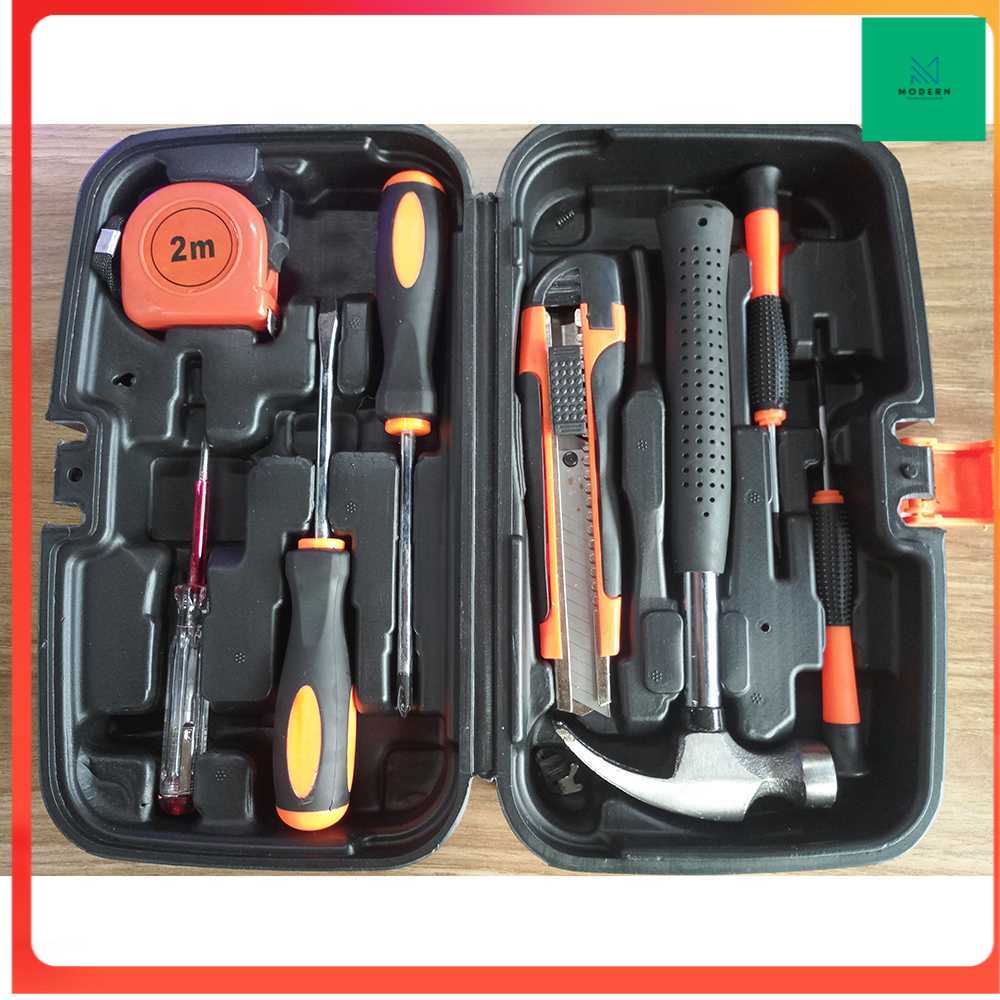 TD - CEA Alat Set Perkakas Palu Obeng Cutter Meteran 8 in 1