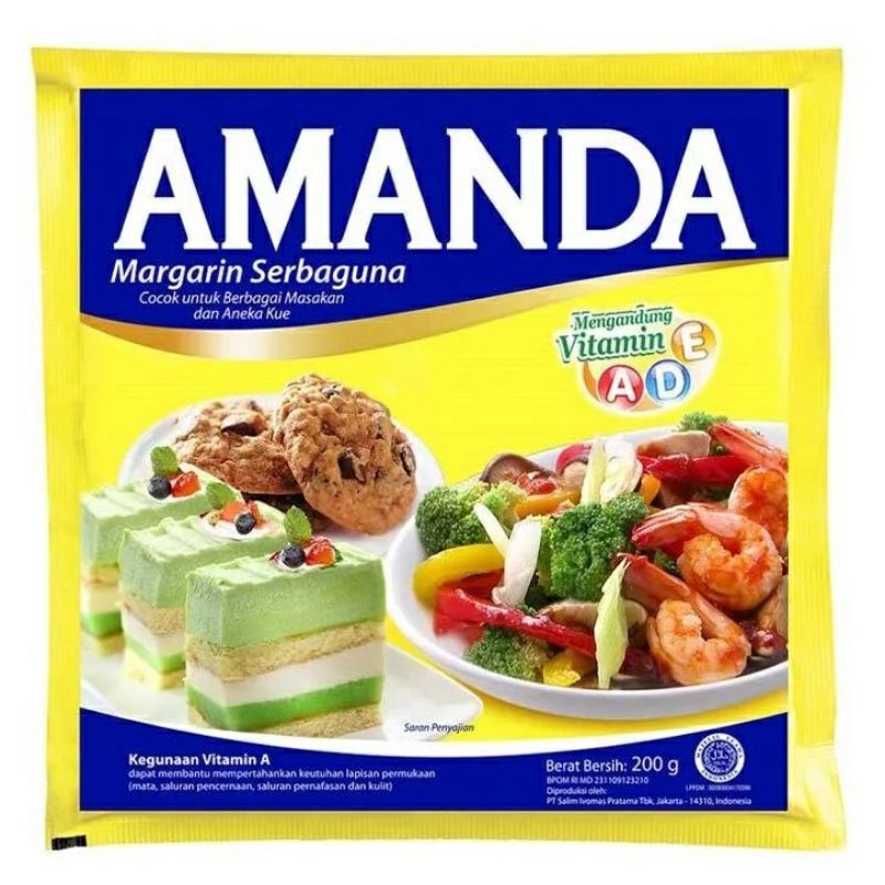 

Amanda Margarin Serbaguna 200gr