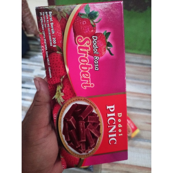 

DODOL PICNIC STRAWBERRY 200 GR